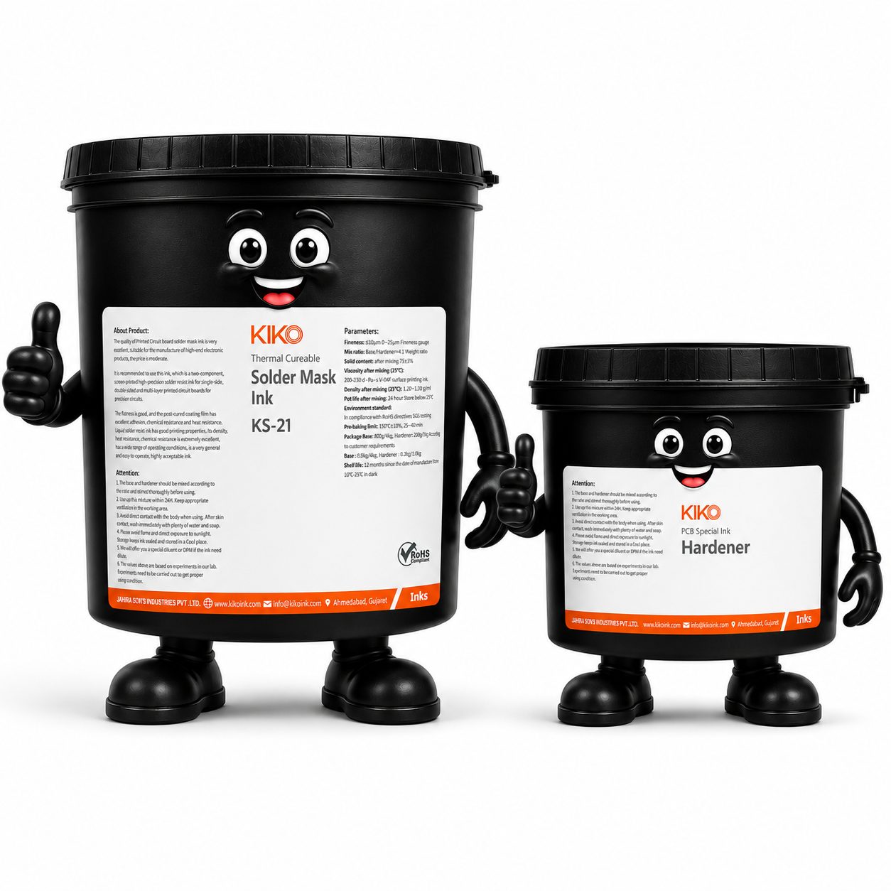 KIKO Solder Mask Ink and Hardener